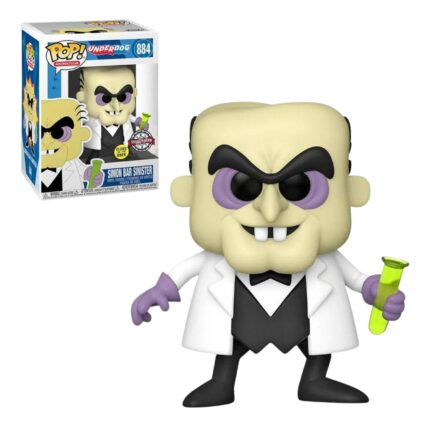Funko Pop Underdog Simon Bar Sinister 884 Exclusivo